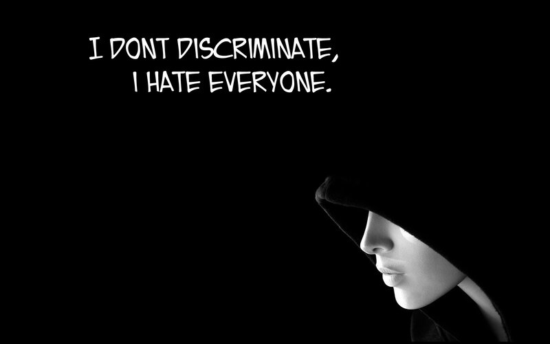 hate everyone quote