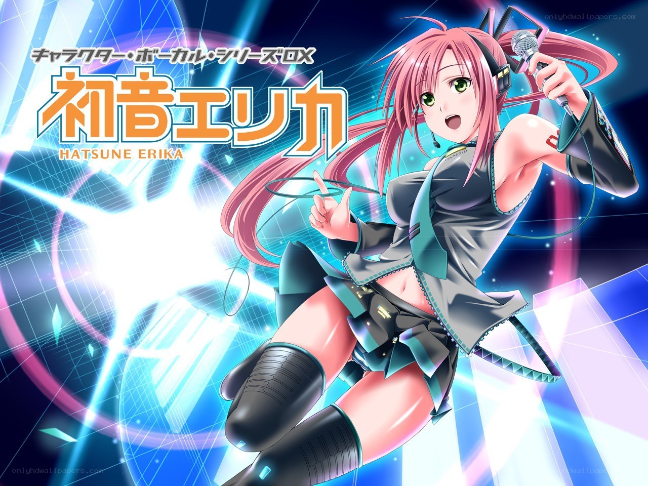 Hatsune Erika character art