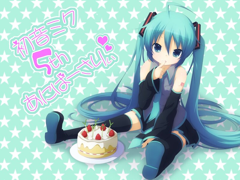 Hatsune Miku birthday art