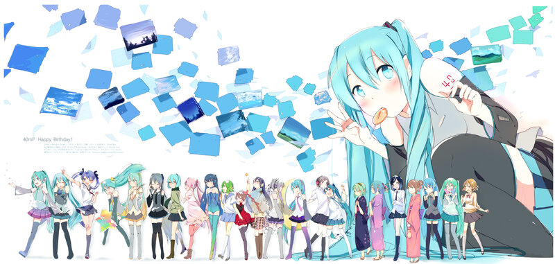 Hatsune Miku birthday illustration