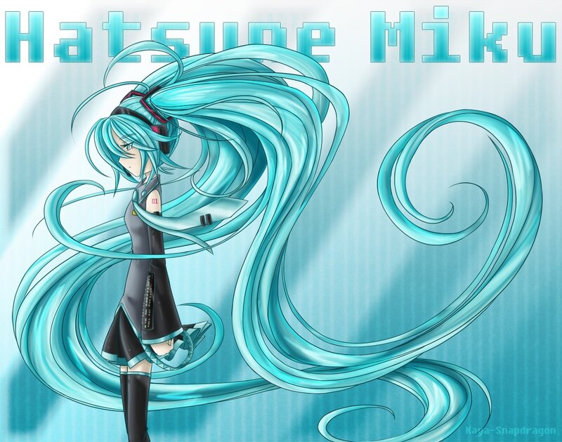 Hatsune Miku character art