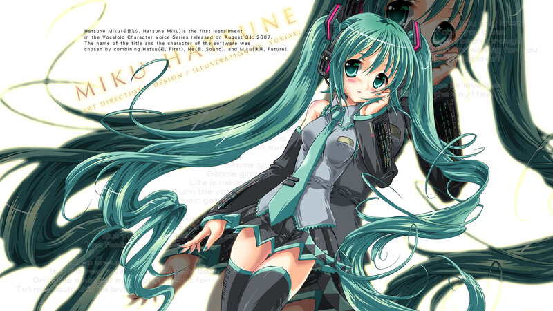 Hatsune Miku character art