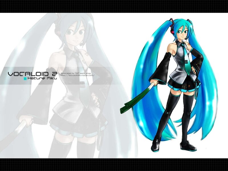 Hatsune Miku character art