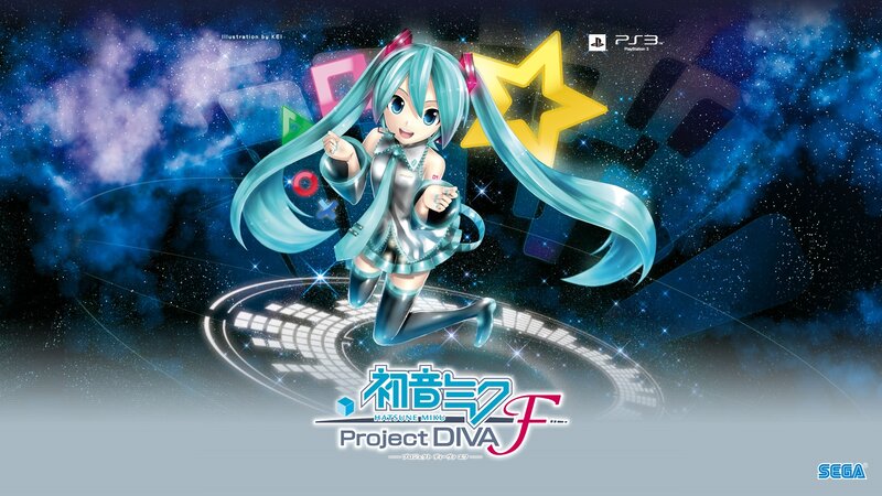 Hatsune Miku Character — Blue, Energetic
