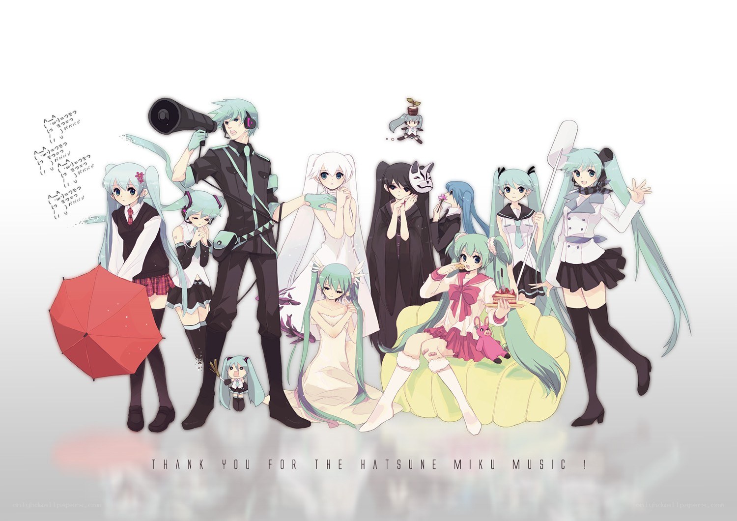 Hatsune Miku character collection