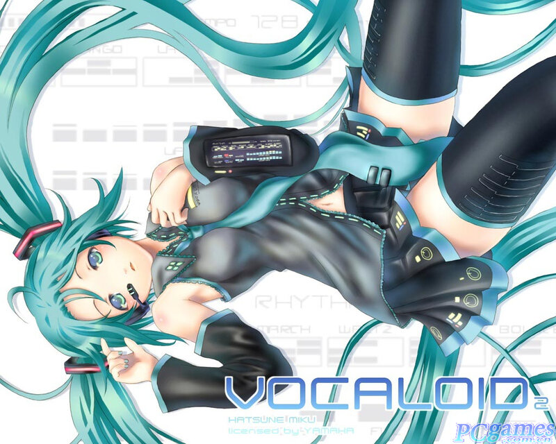 Hatsune Miku Character — Cyan, Dynamic