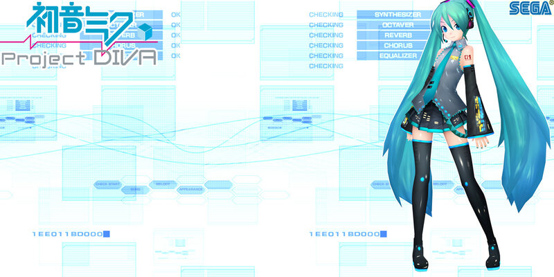 Hatsune Miku Character — Cyan