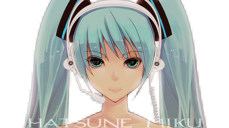 Hatsune Miku character portrait