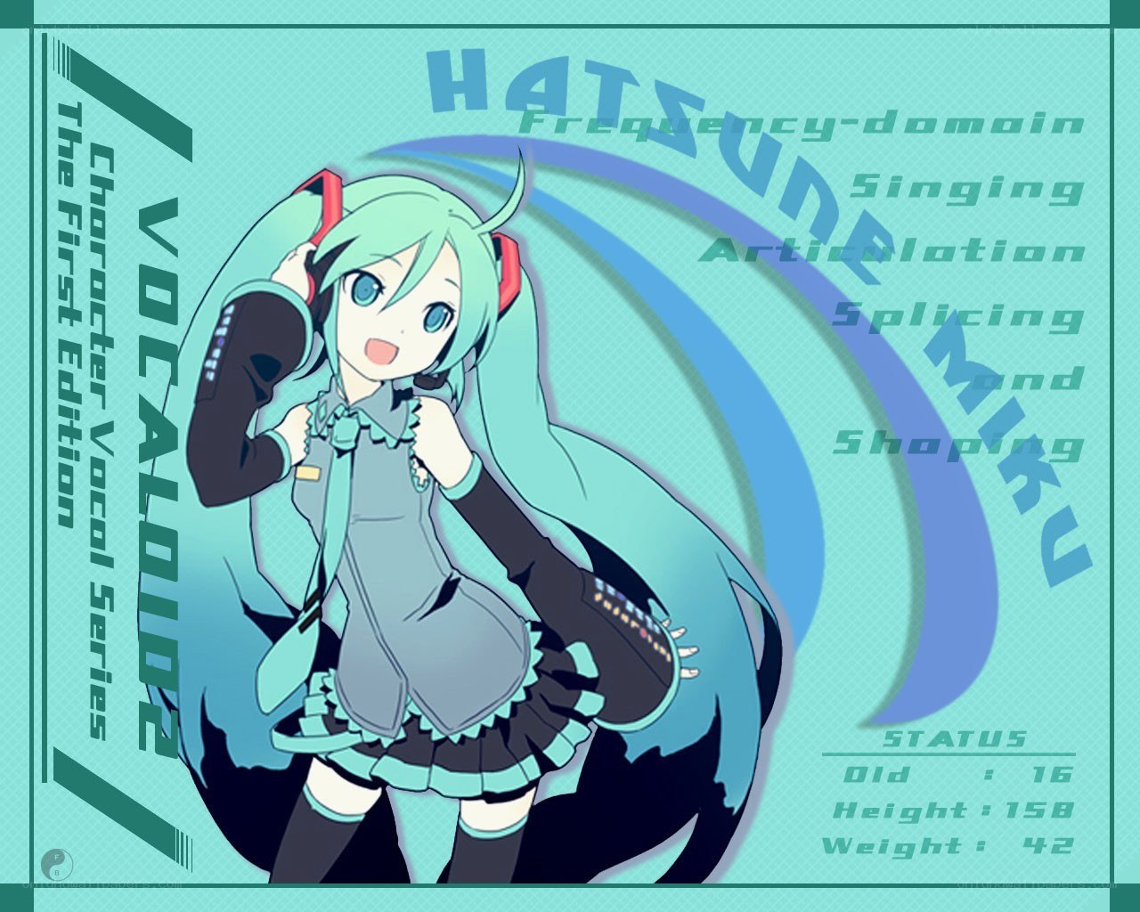 Hatsune Miku character profile