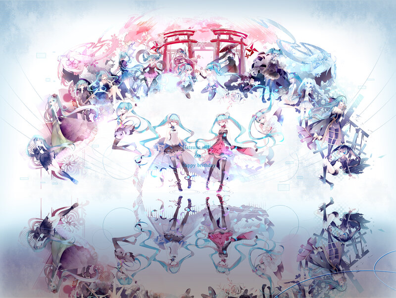 Hatsune Miku Characters — Blue