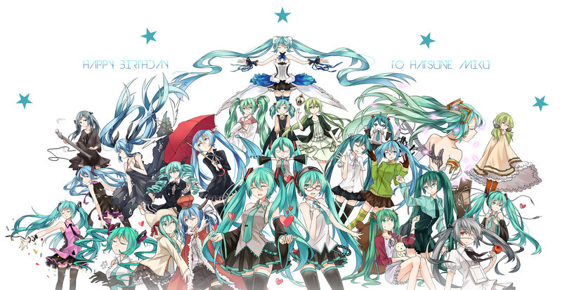 Hatsune Miku Characters — Cyan