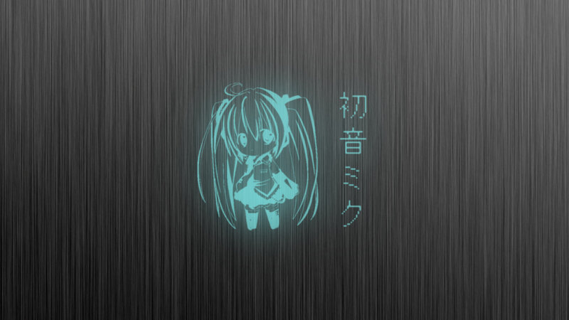 Hatsune Miku chibi illustration
