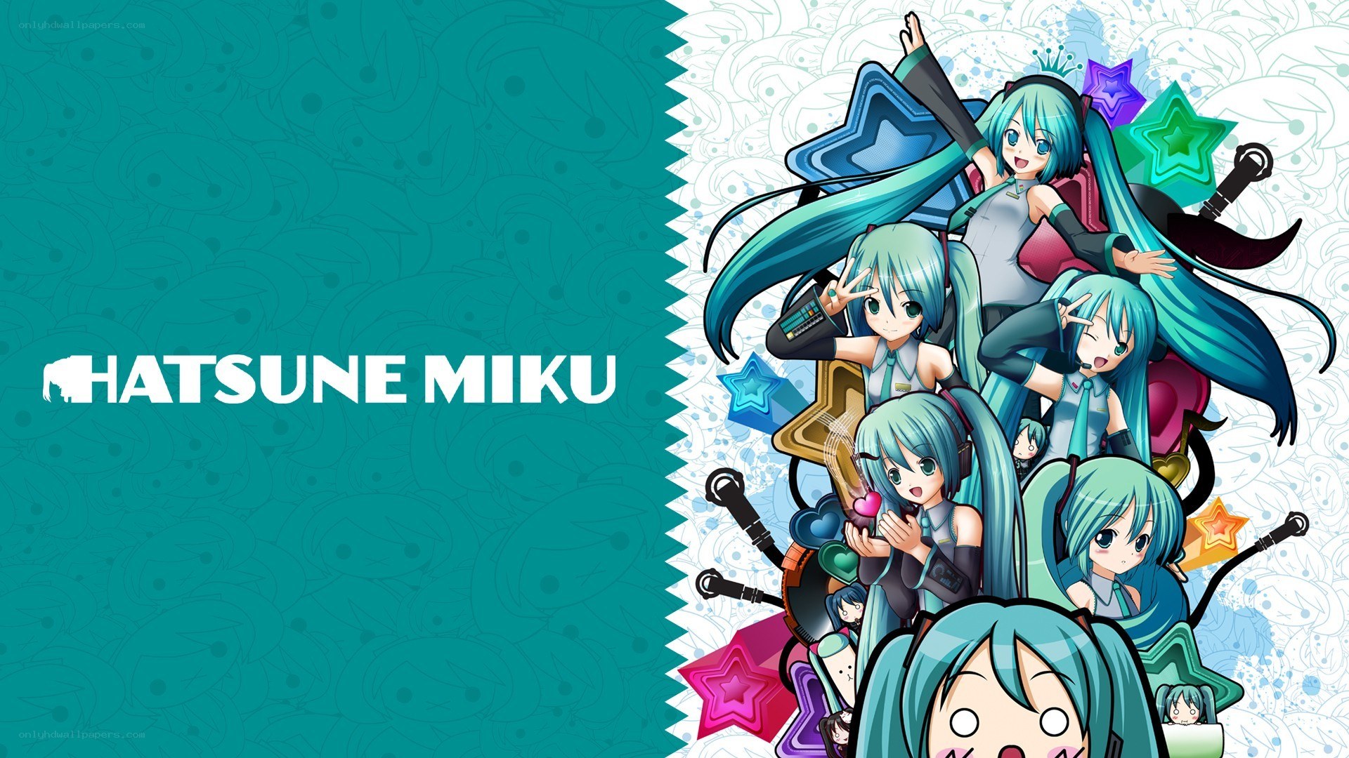 Hatsune Miku collage art