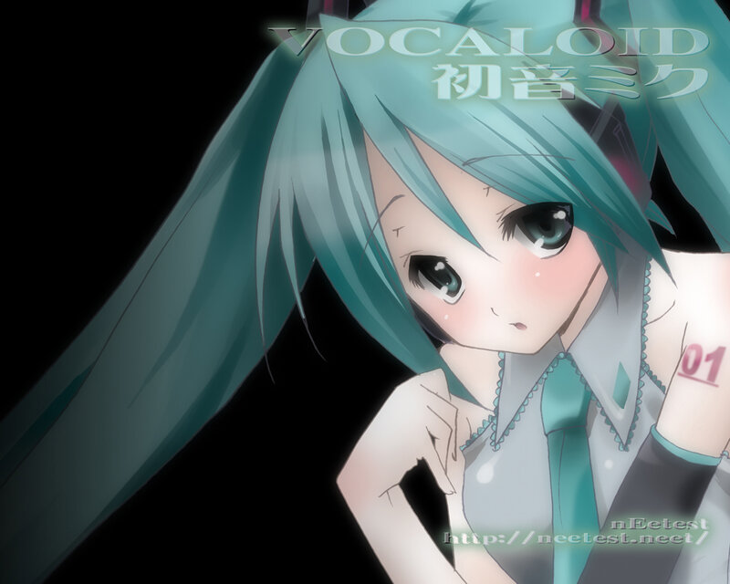 Hatsune Miku crying