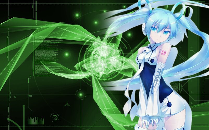 hatsune miku digital art