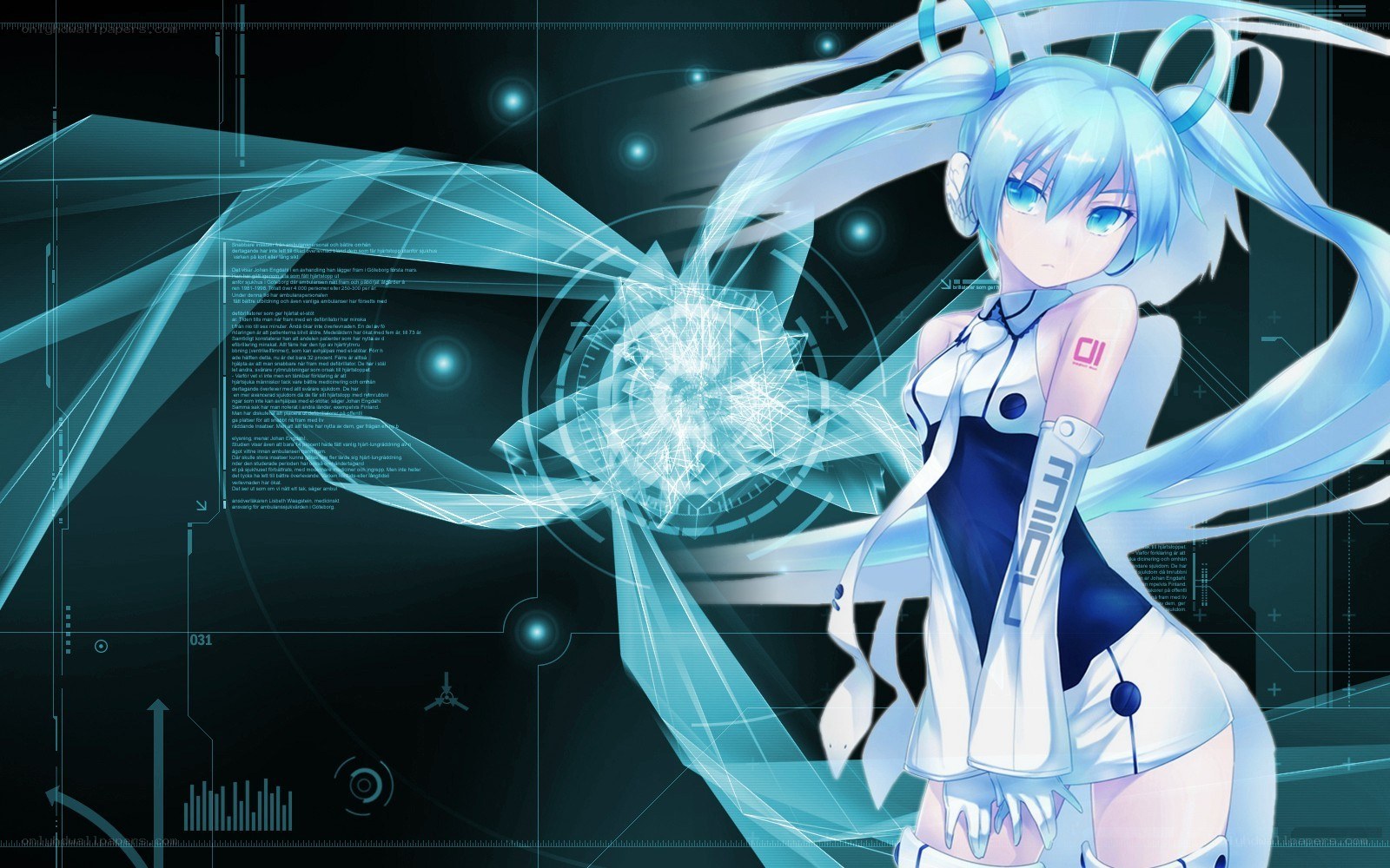 hatsune miku digital art