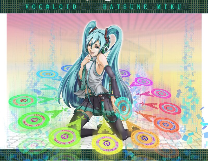 Hatsune Miku digital art