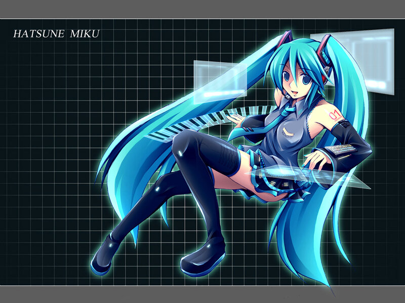 Hatsune Miku digital art