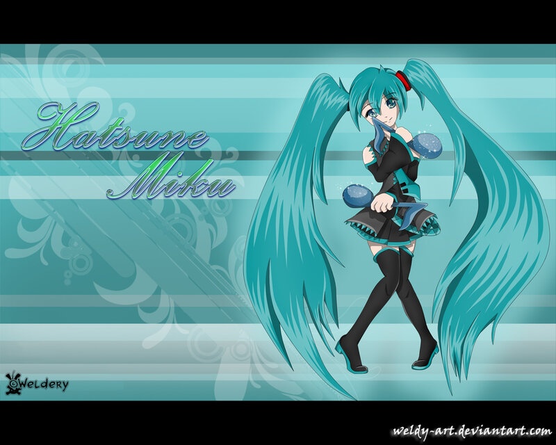Hatsune Miku digital art