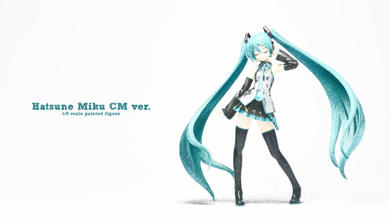 Hatsune Miku Figure — Blue