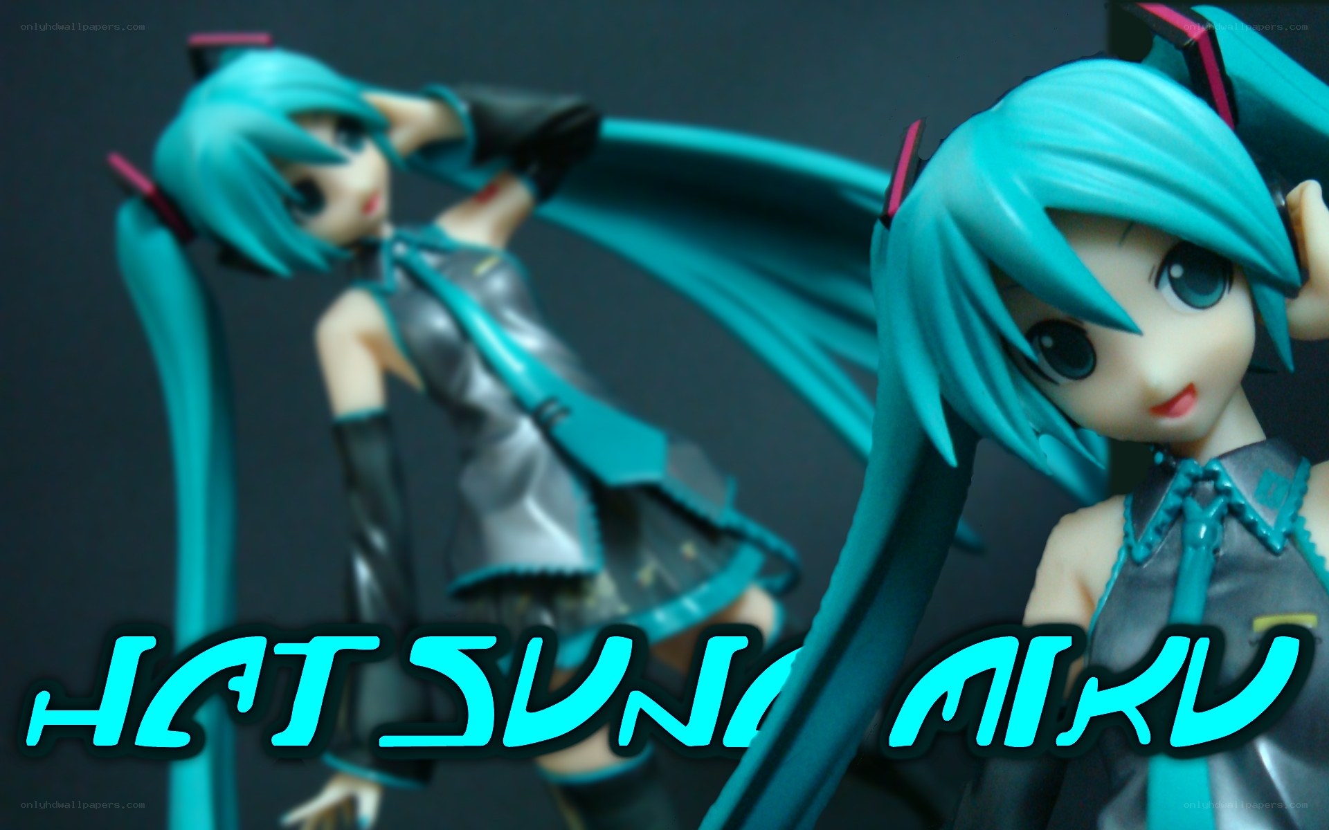 Hatsune Miku figurine display