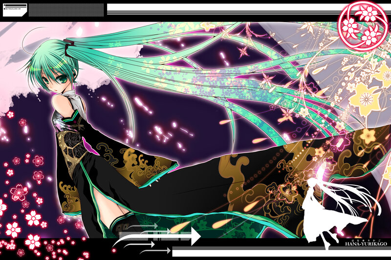 Hatsune Miku in a kimono