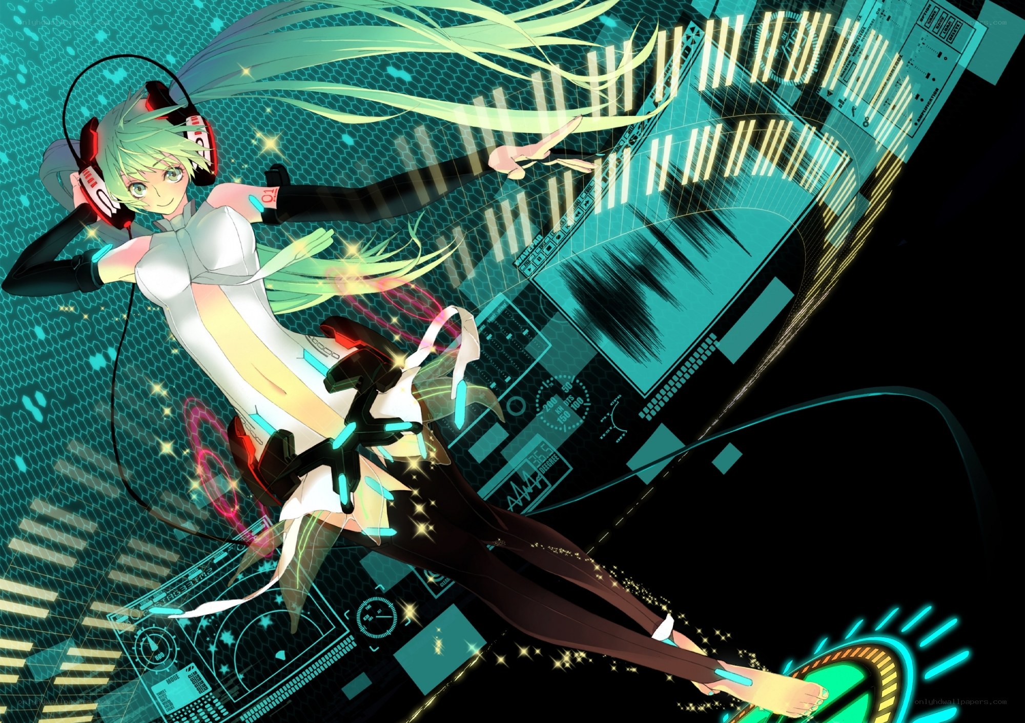 hatsune miku in digital world