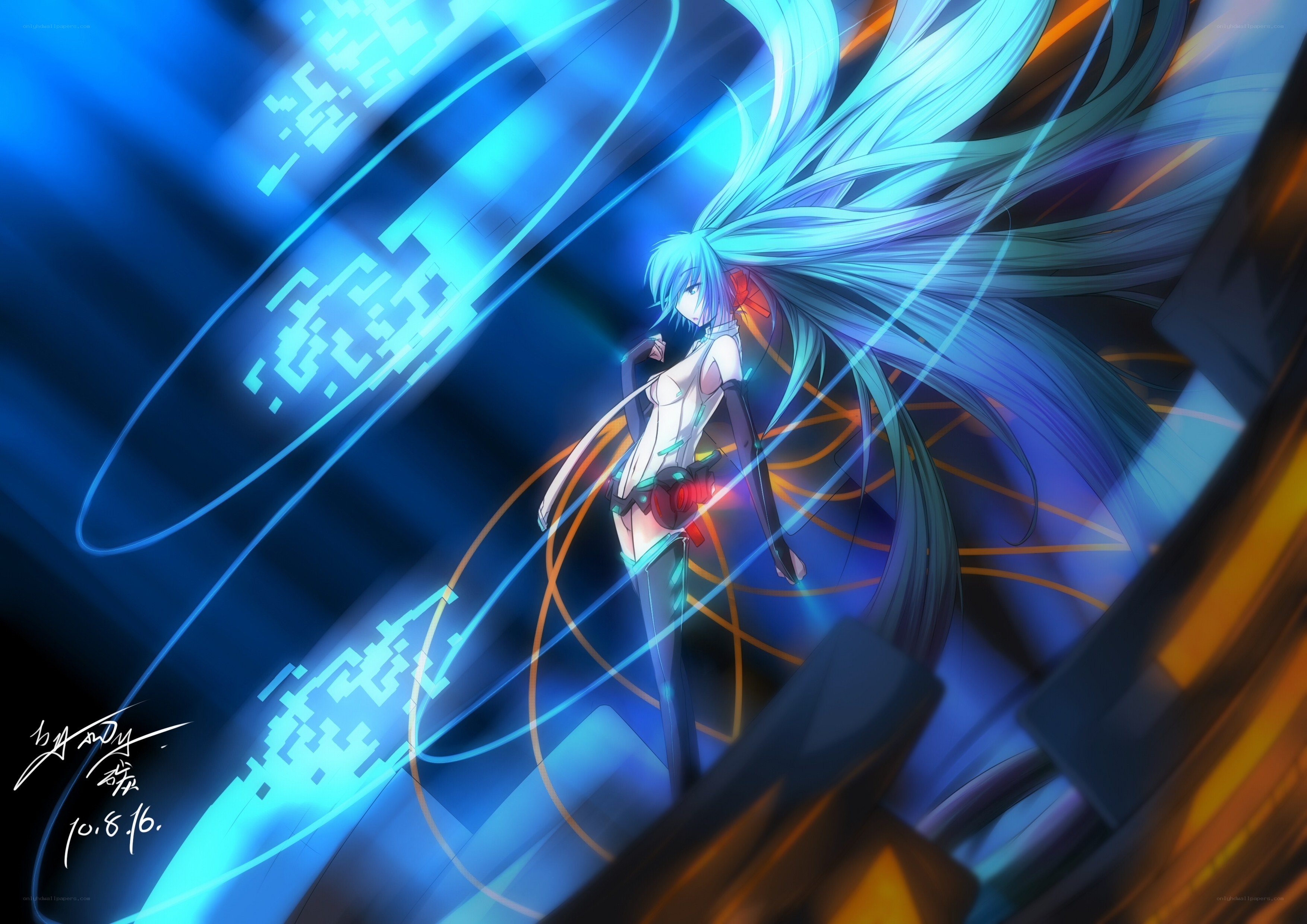 hatsune miku in digital world