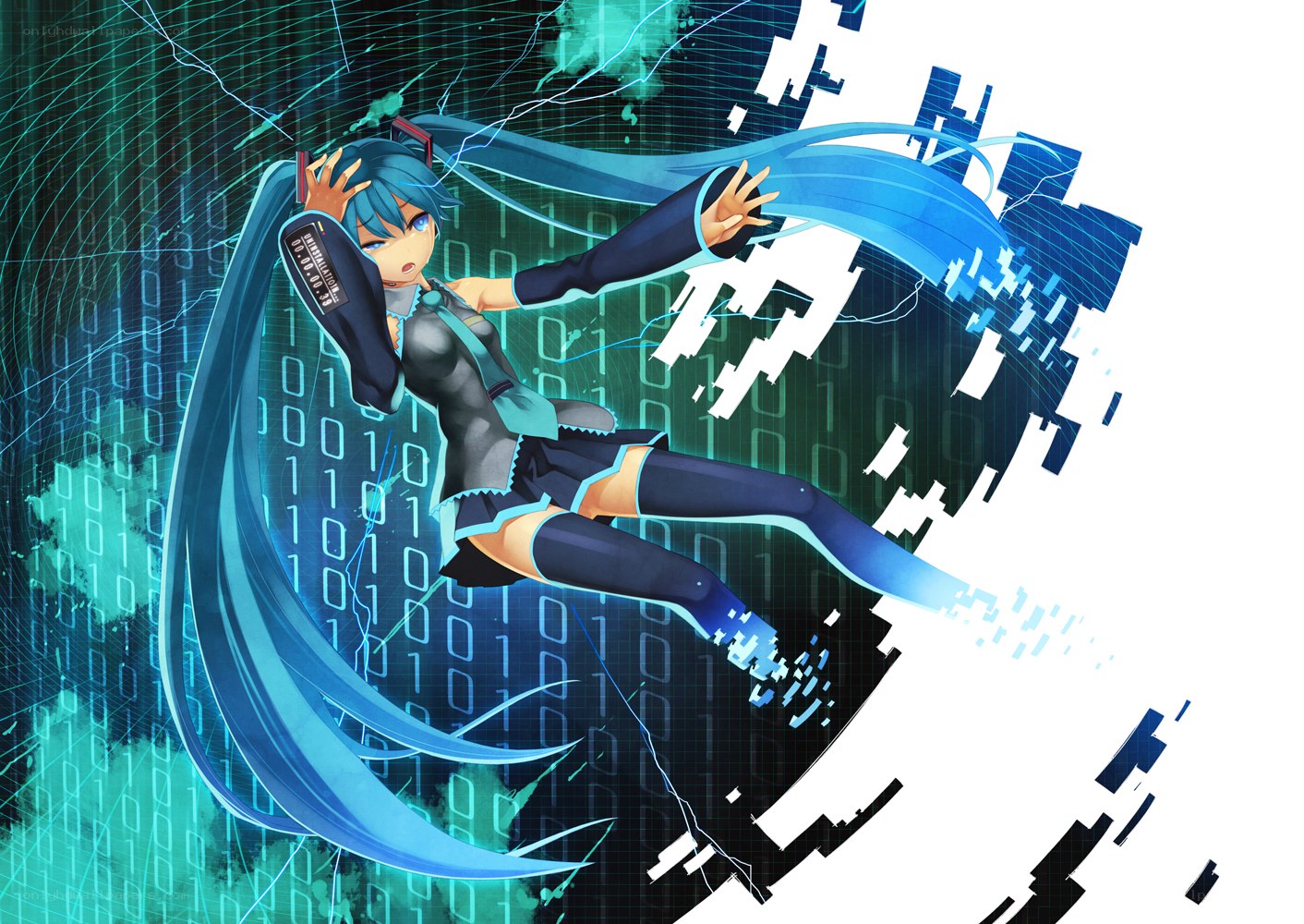 hatsune miku in digital world