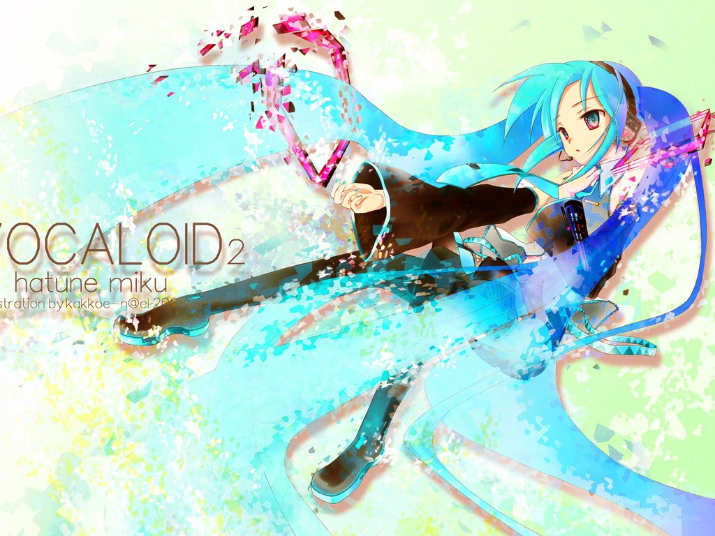 Hatsune Miku in motion