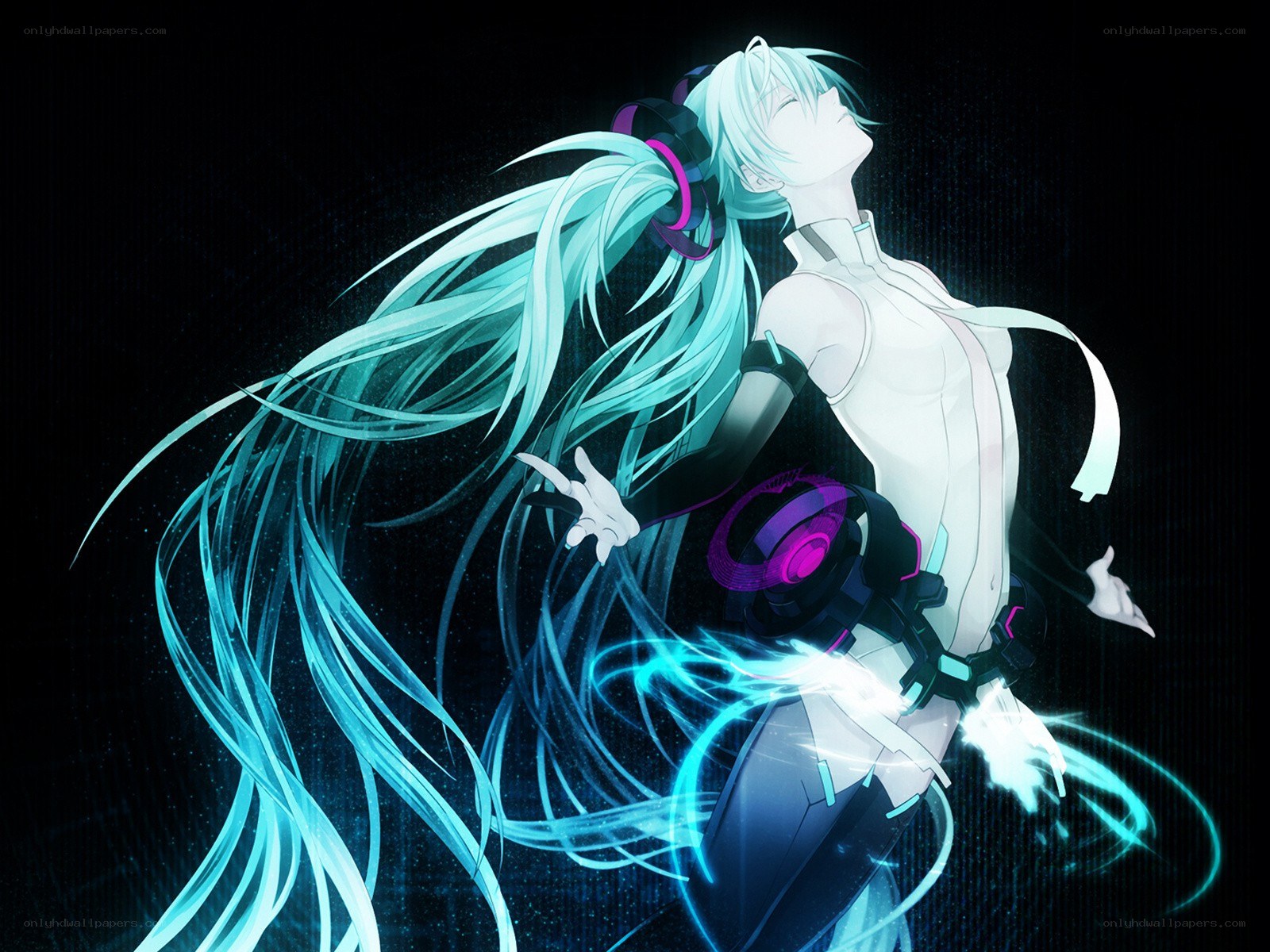 Hatsune Miku in motion