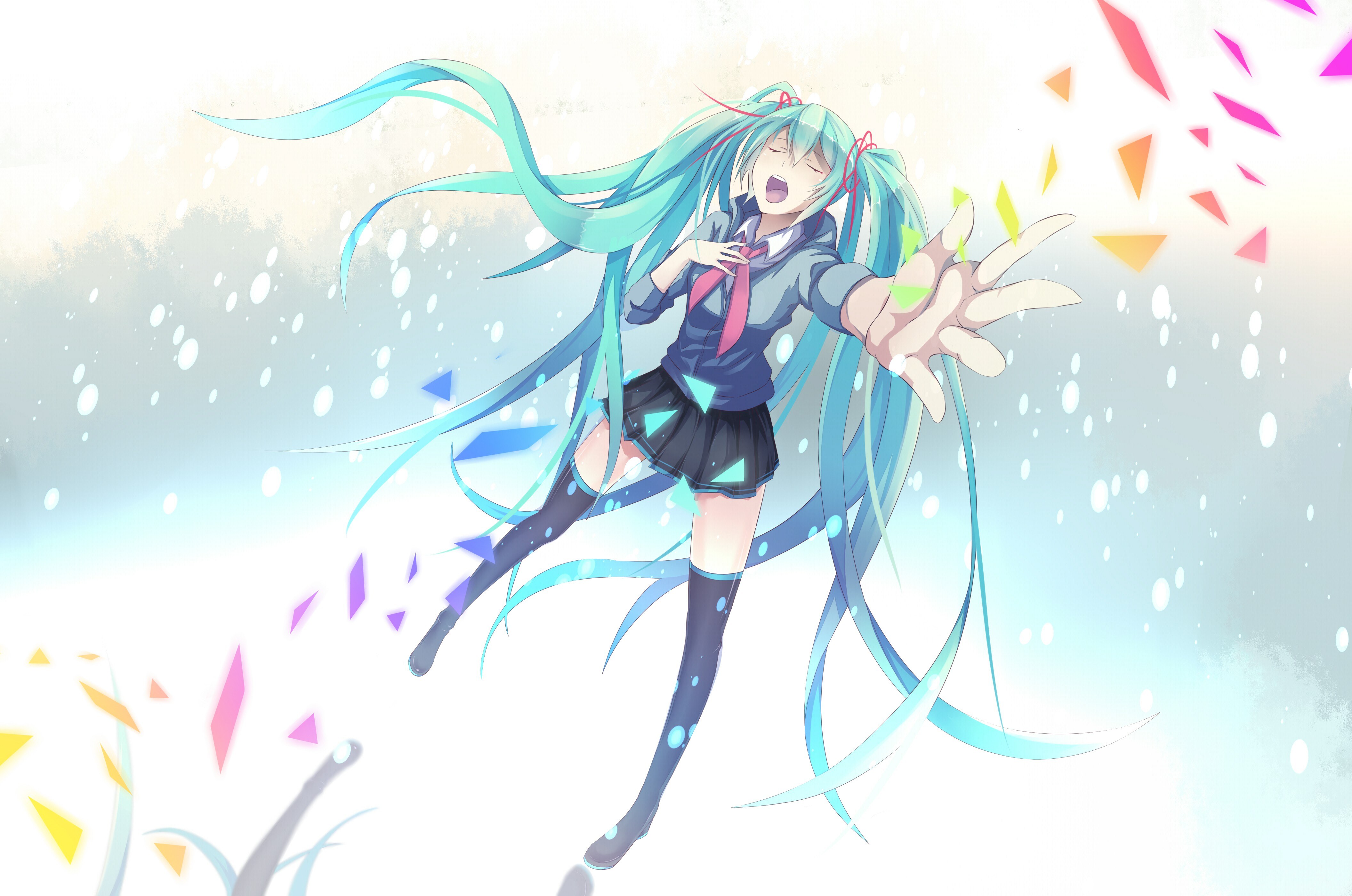 hatsune miku in motion