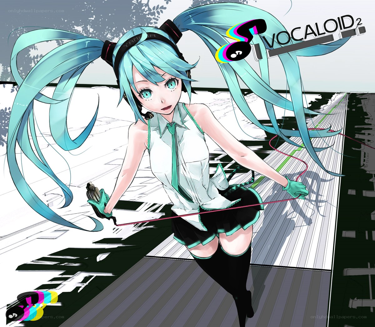Hatsune Miku in motion