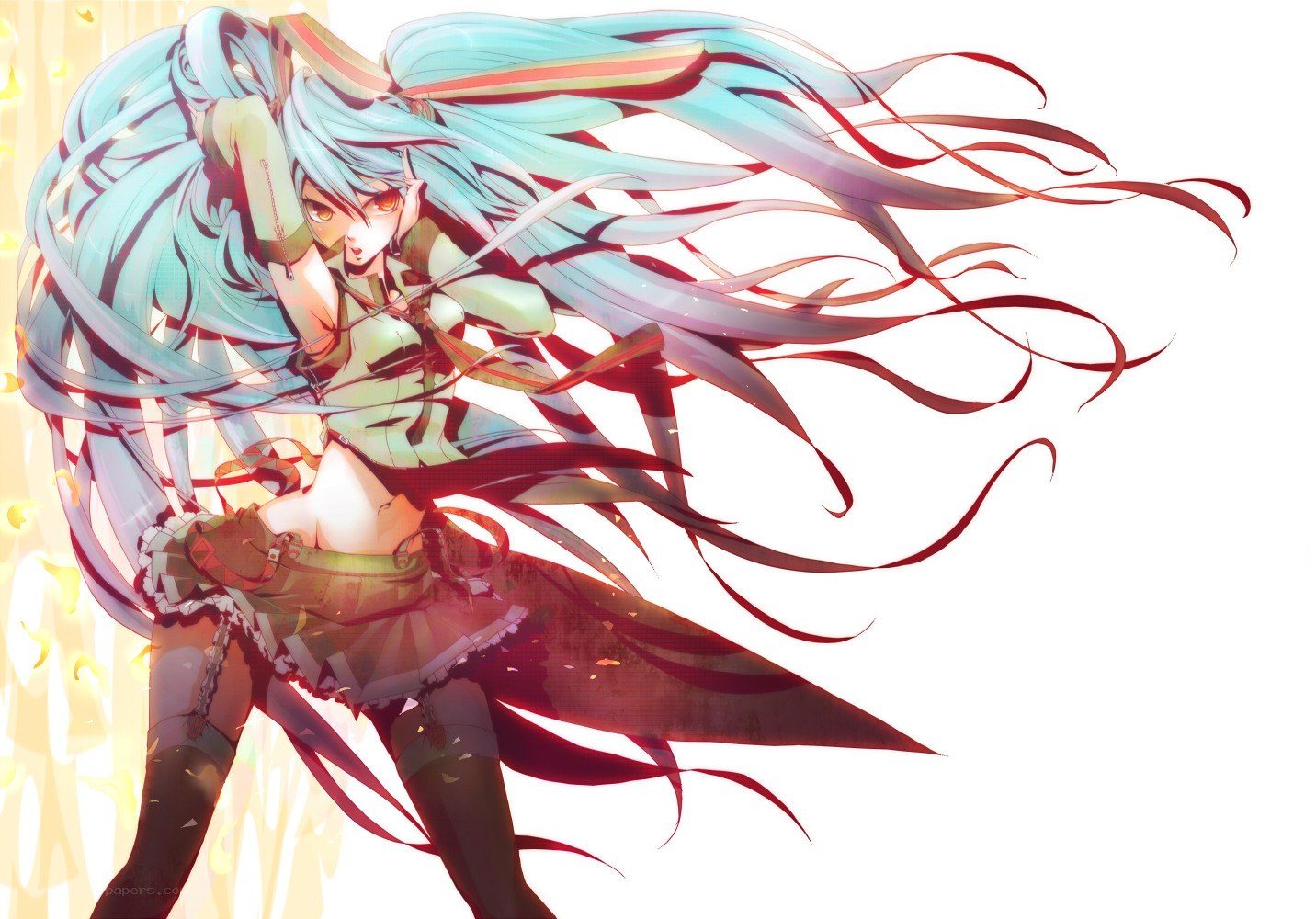 hatsune miku in motion