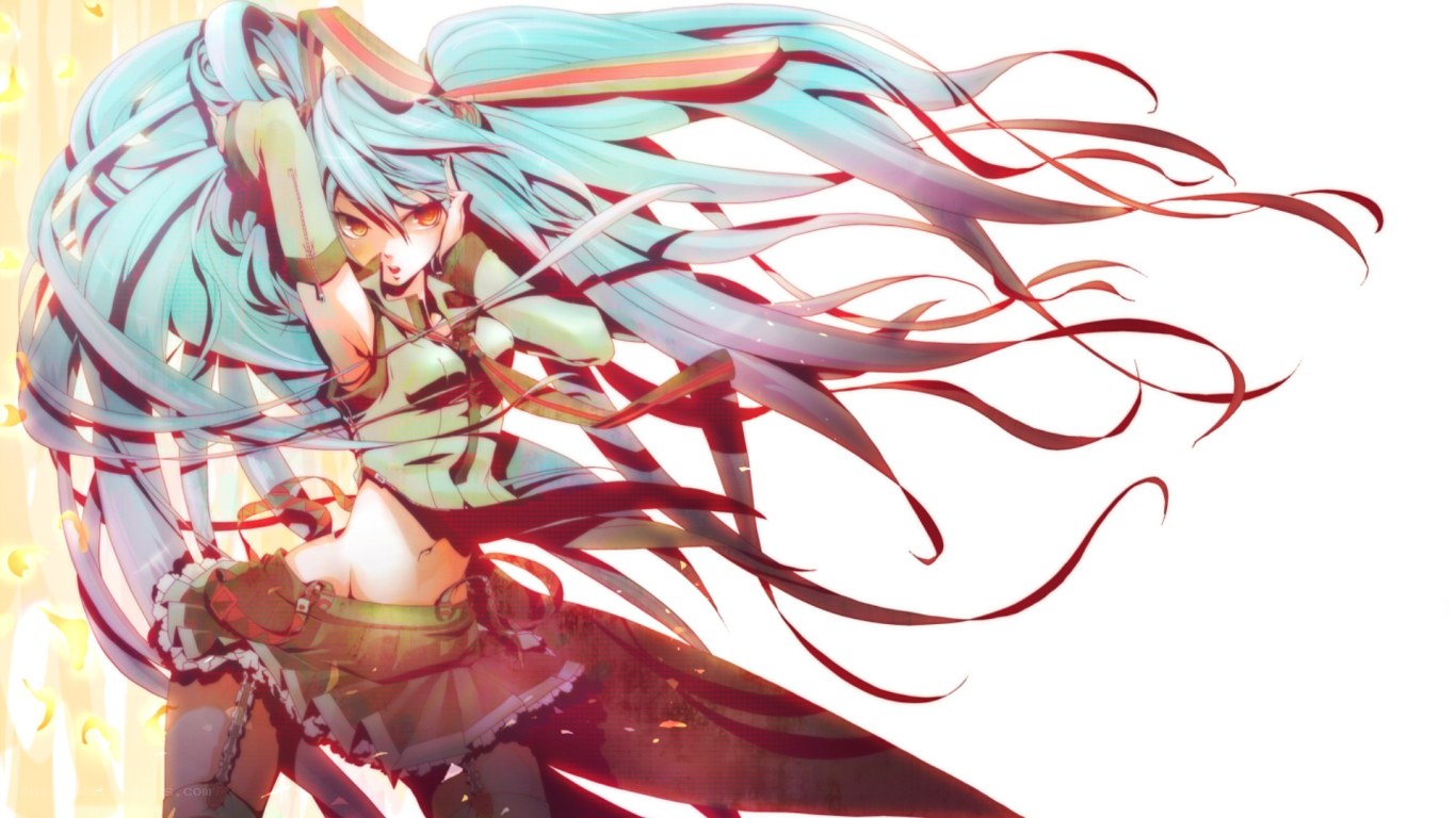 hatsune miku in motion