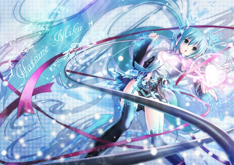 Hatsune Miku in motion