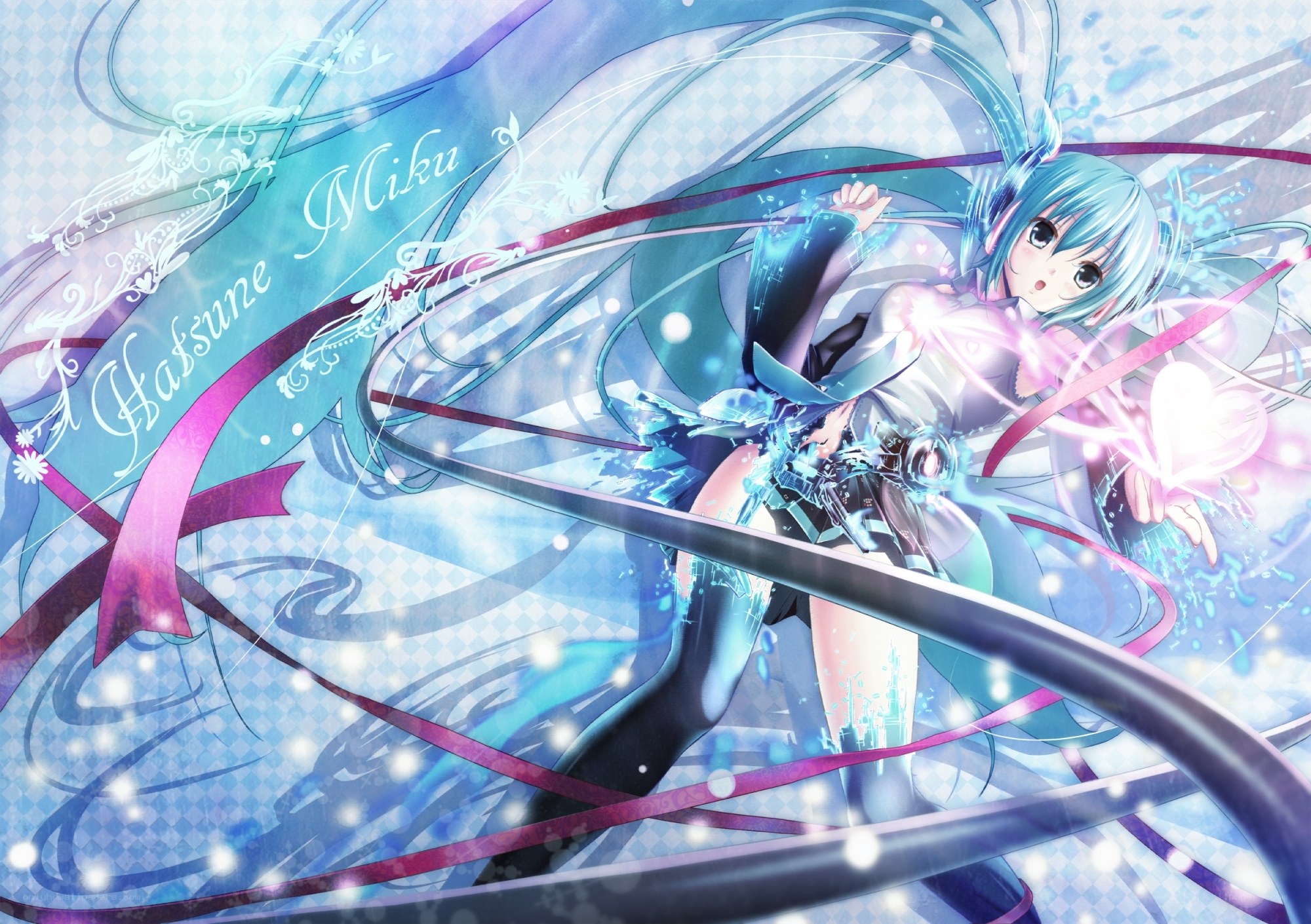 Hatsune Miku in motion