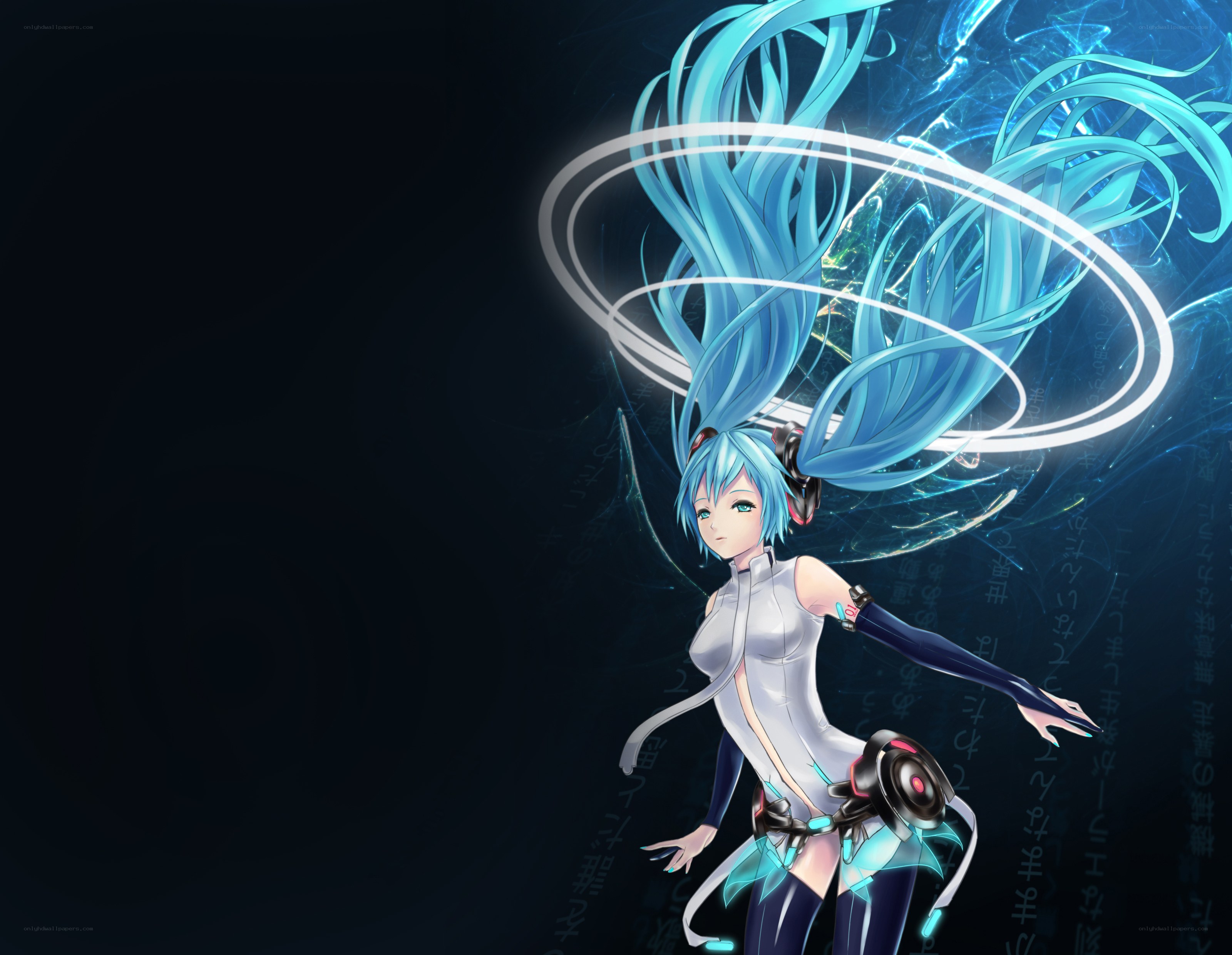 Hatsune Miku in motion