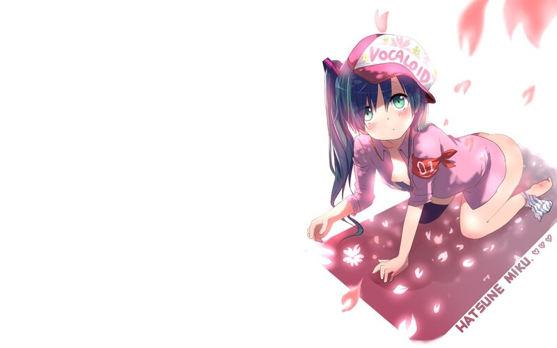 Hatsune Miku in pink outfit
