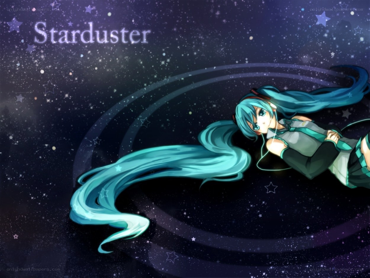 Hatsune Miku in space