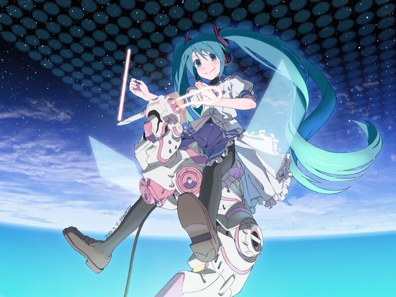 Hatsune Miku in Space — Blue