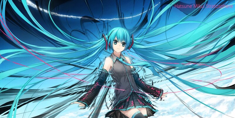 Hatsune Miku in Stratosphere