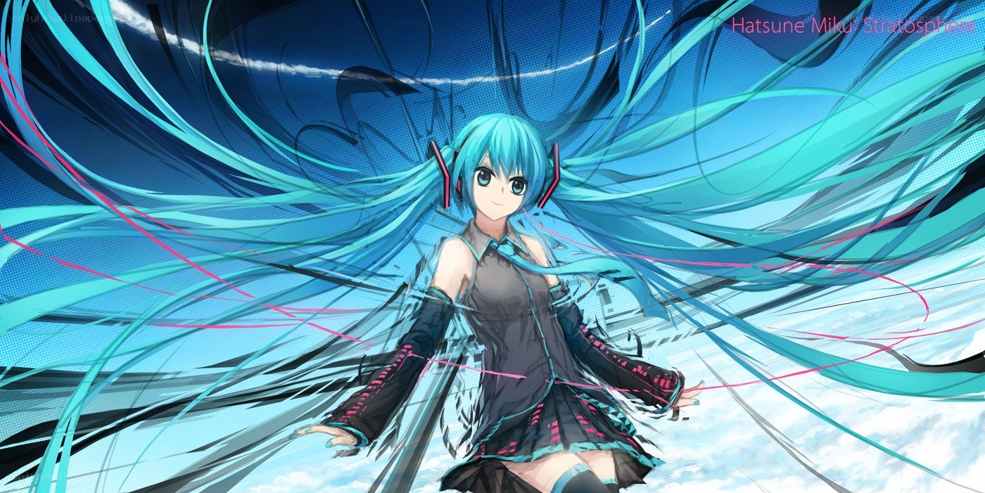 Hatsune Miku in Stratosphere
