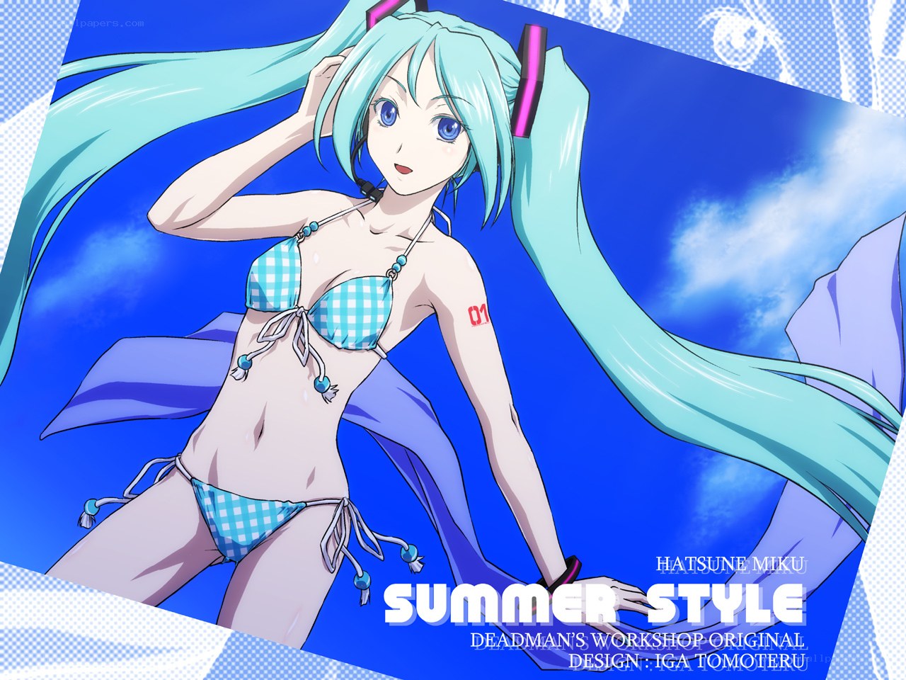 Hatsune Miku in Summer Style