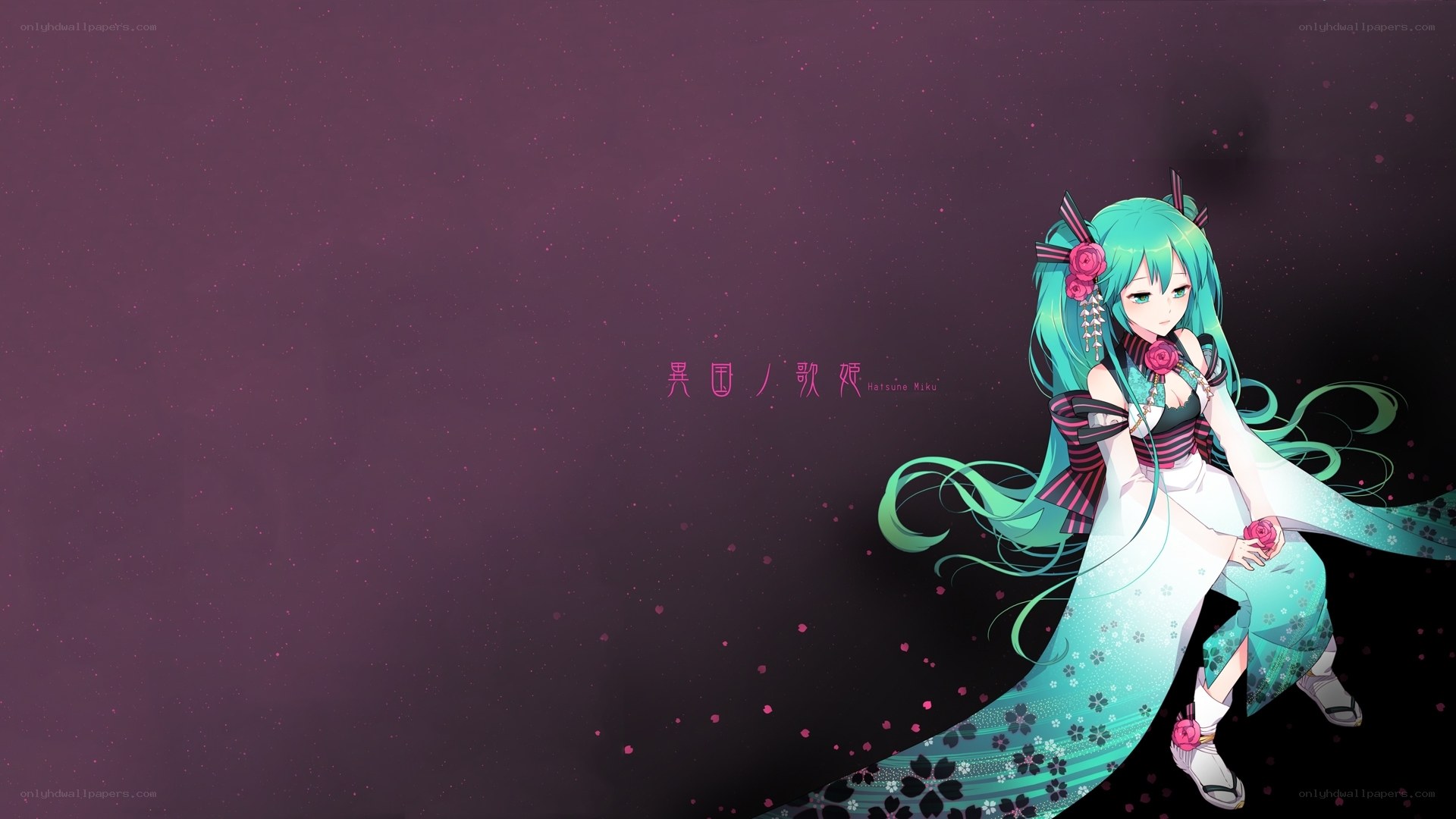 Hatsune Miku in traditional attire