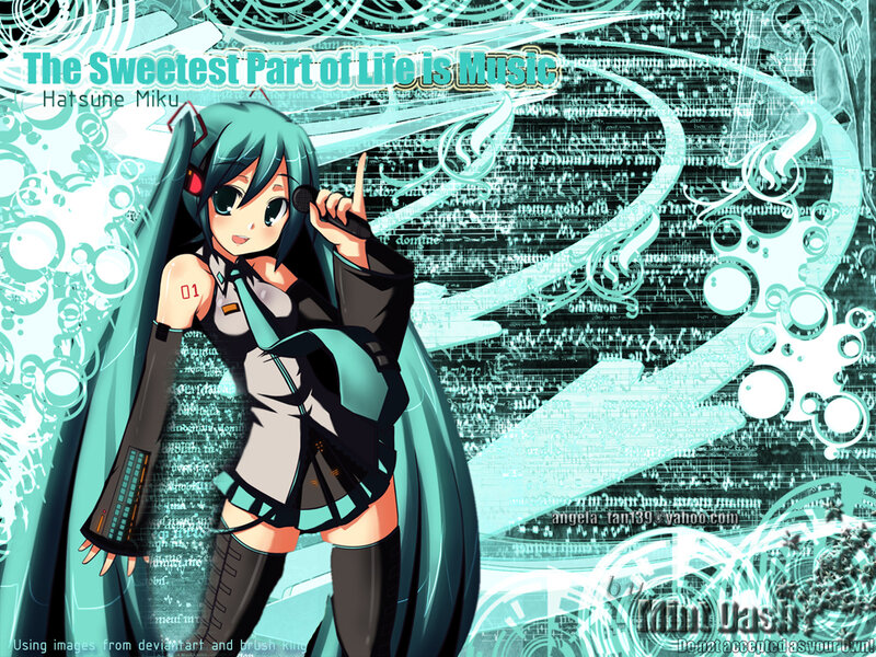 Hatsune Miku music art