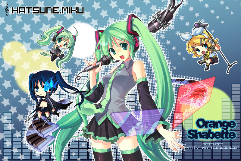 Hatsune Miku music art