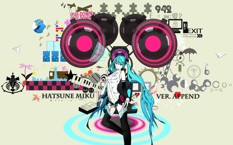 Hatsune Miku music art