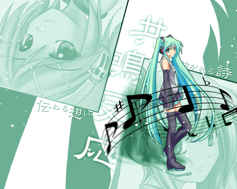 Hatsune Miku music art