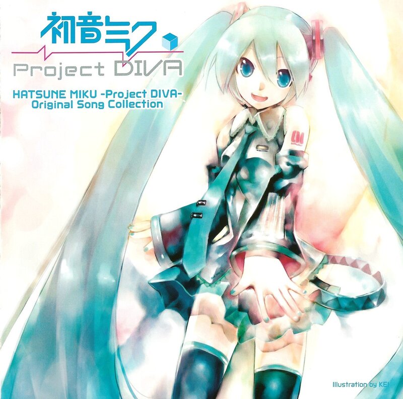 Hatsune Miku Project DIVA album cover